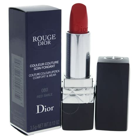 rouge dior red smile blond